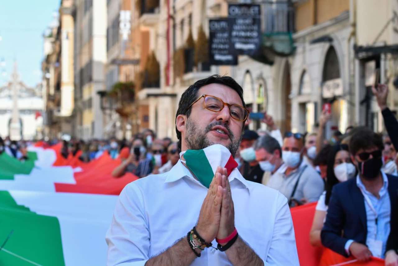 Salvini attacca De Luca, che bordata per i festeggiamenti post Napoli-Juventus (Getty Images)