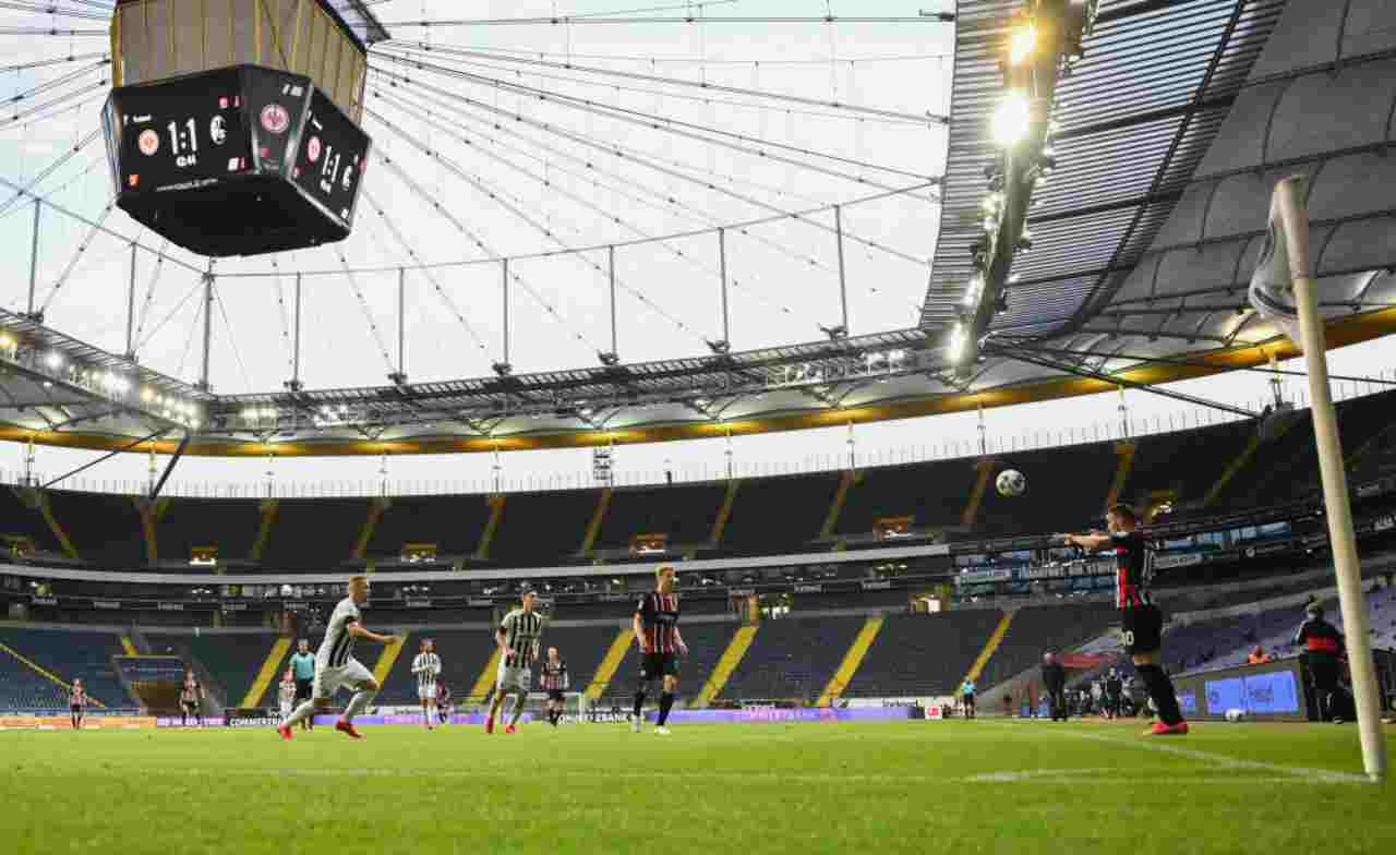 Lo stadio dell'Eintracht Francoforte, interessato a ospitare l'eventuale Final 8 di Champions