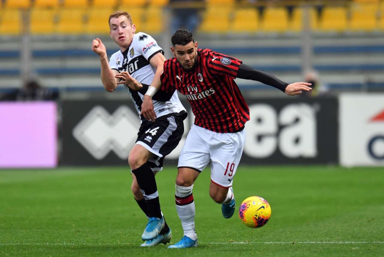 Theo Hernandez, cresce il pressing del PSG: la posizione del Milan (Getty Images)