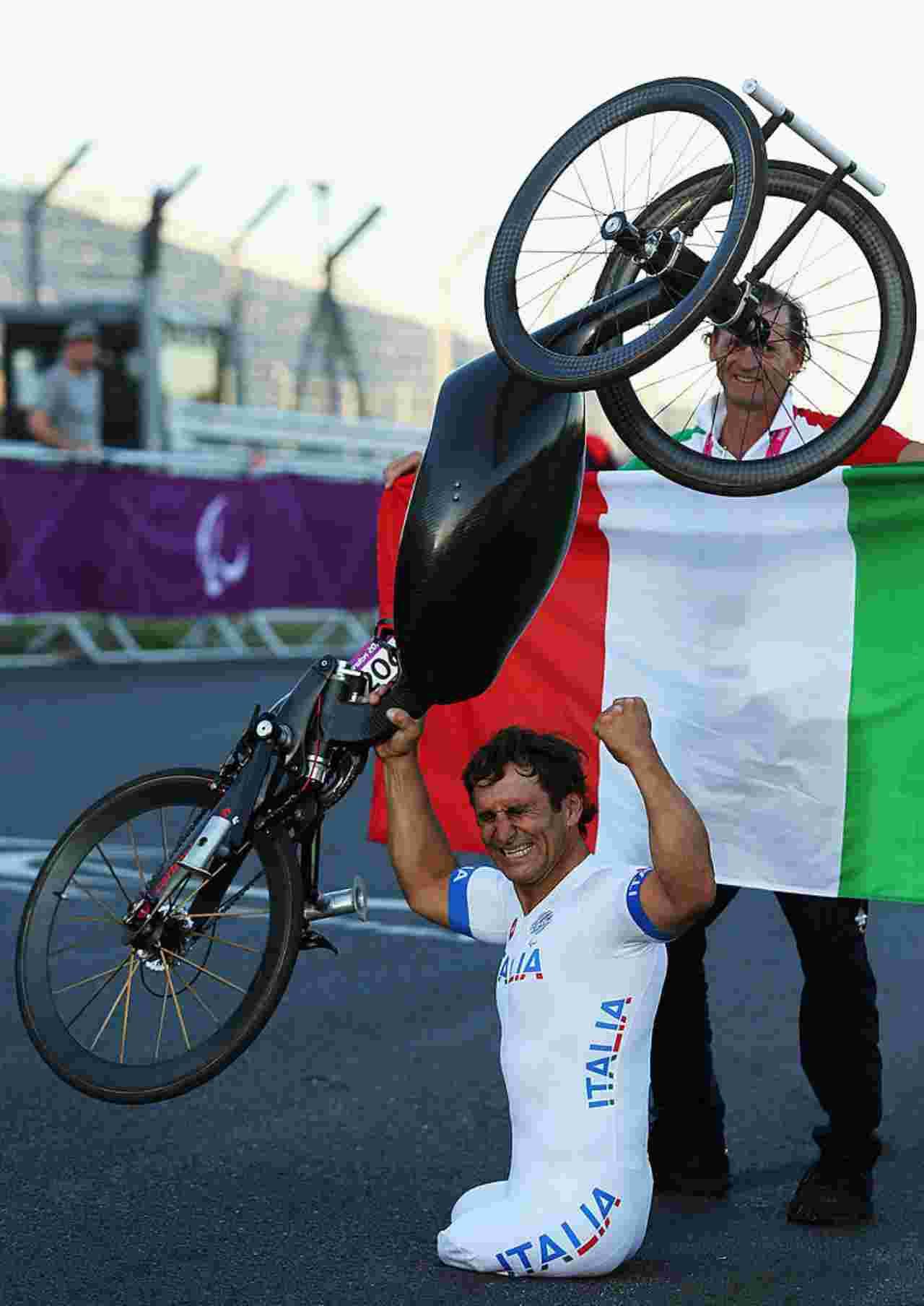 Alex Zanardi a Londra 2012