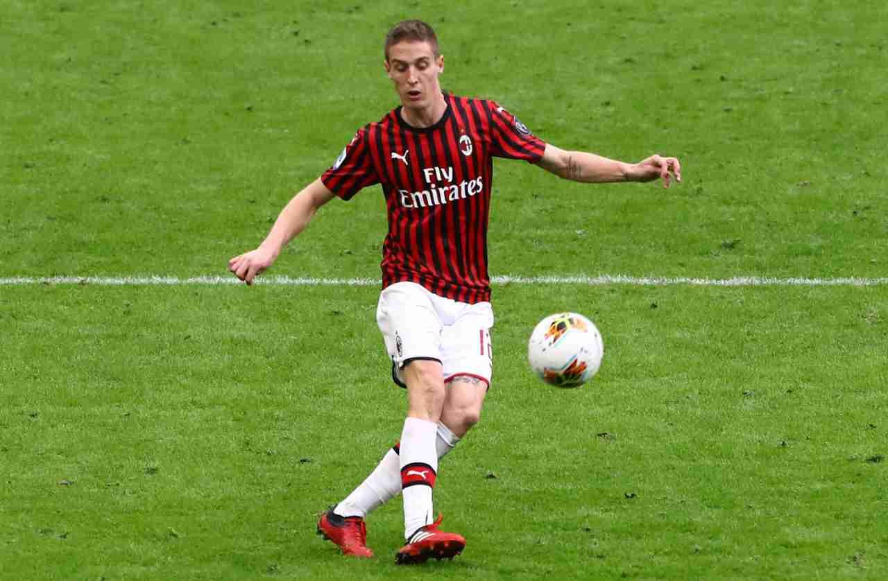 conti milan infortunio