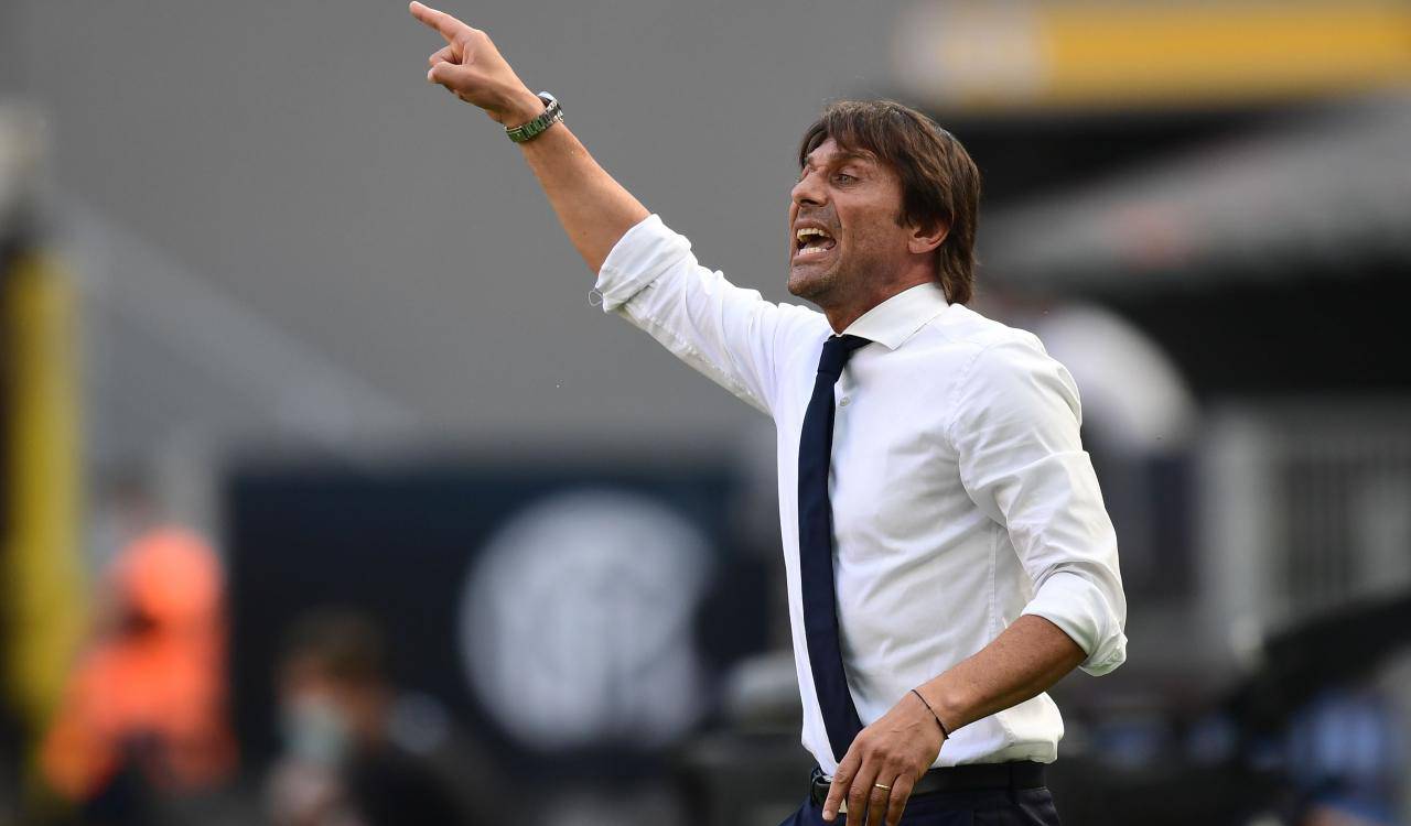 Antonio Conte nel post-partita di Verona-Inter (Getty Images)