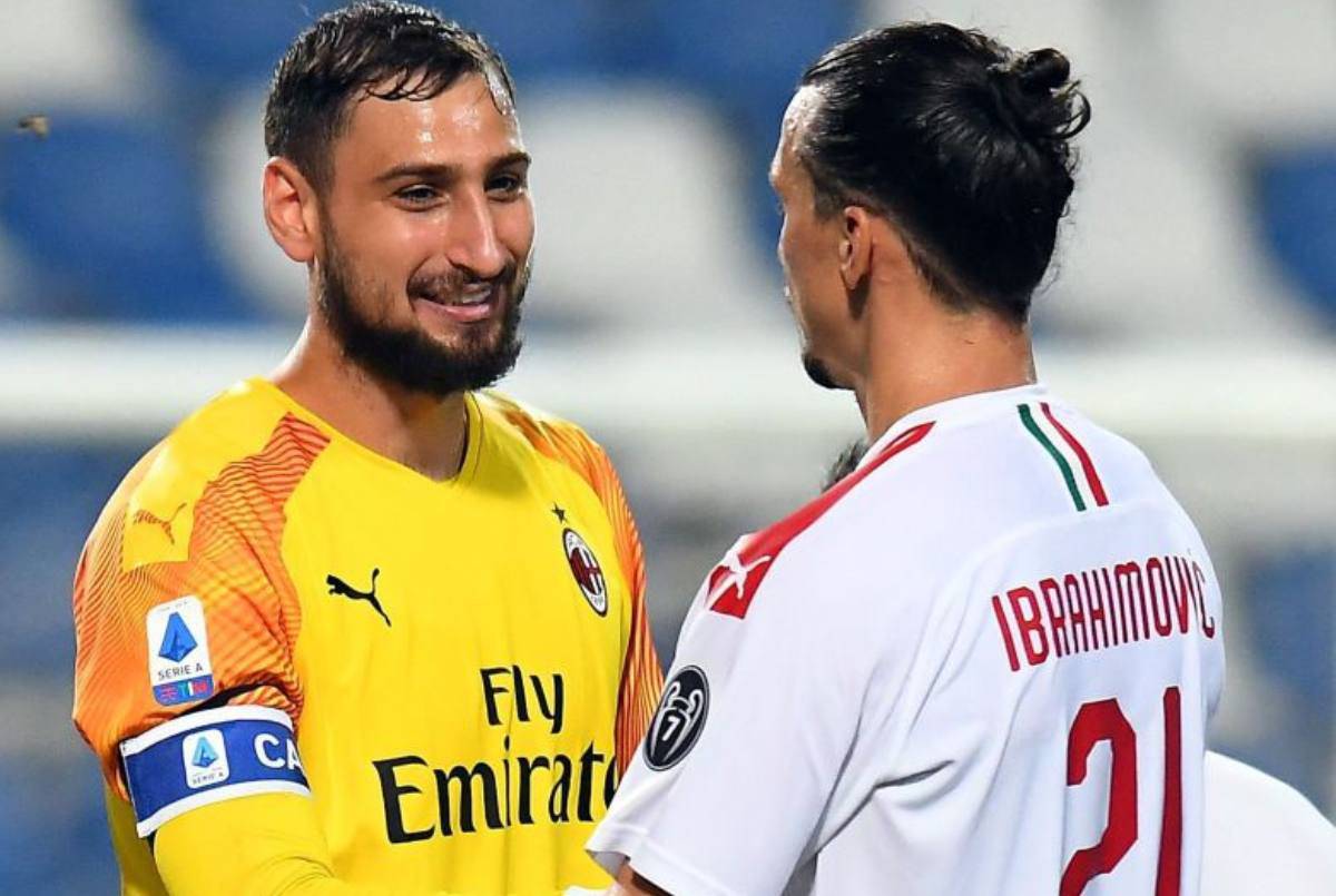 Ibrahimovic Donnarumma