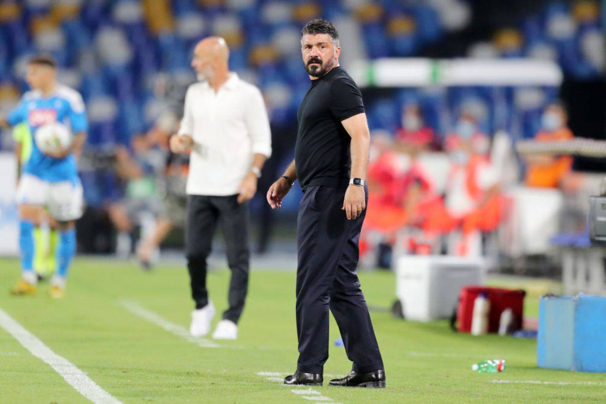 Gattuso Napoli-Milan