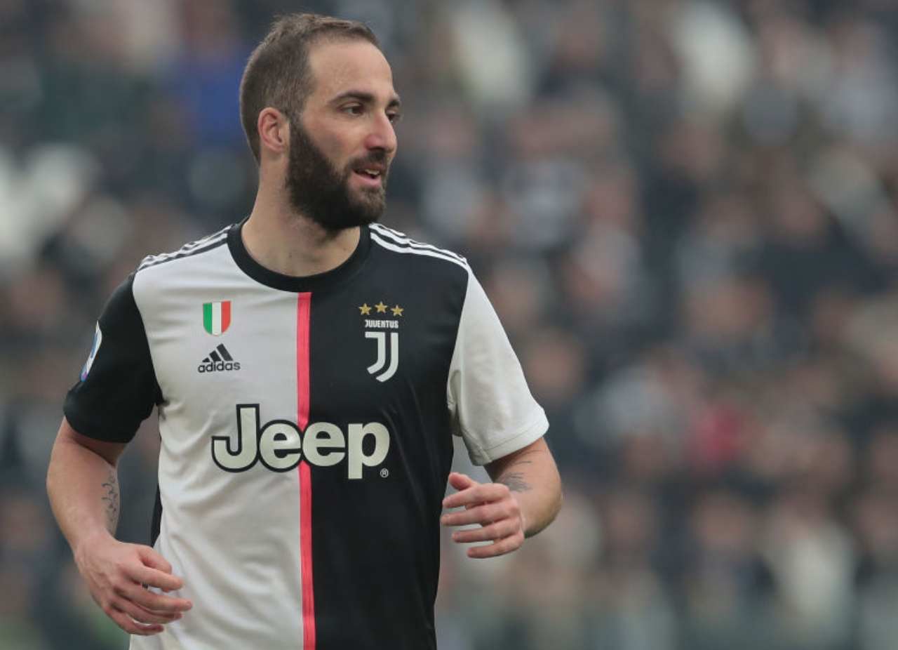 Higuain, tra i protagonisti nella presentazione della nuova maglia (Getty Images)