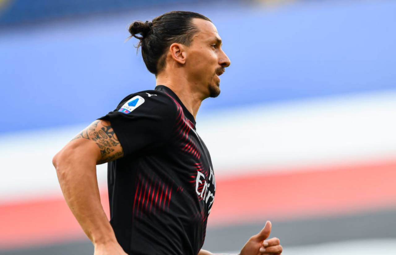 Ibrahimovic, discusso il rinnovo col Milan (Getty Images)