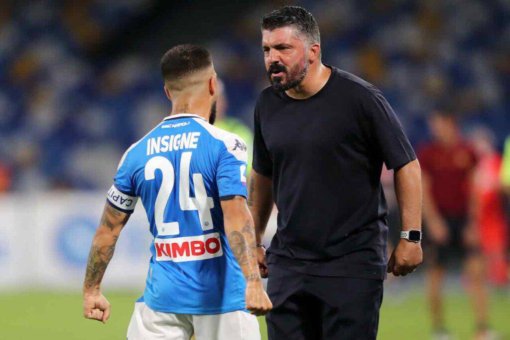 Le parole di Gattuso dopo Napoli-Roma (Getty Images)