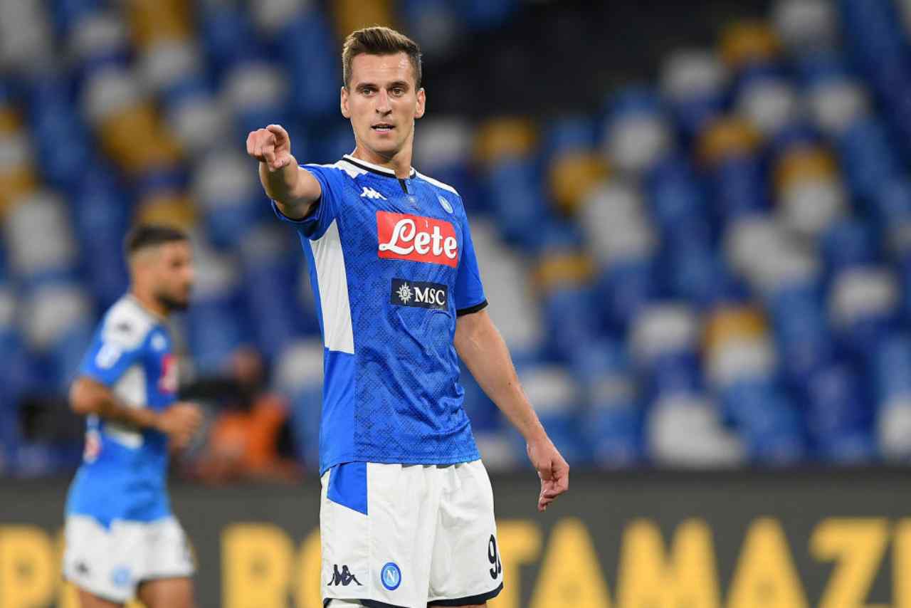 Milik si avvicina alla Juventus (Getty Images)