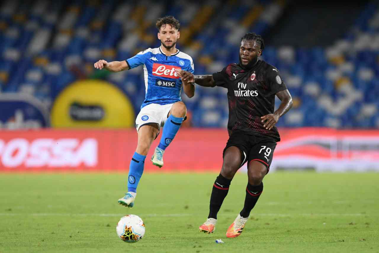 Napoli-Milan, i voti della partita (Getty Images) 