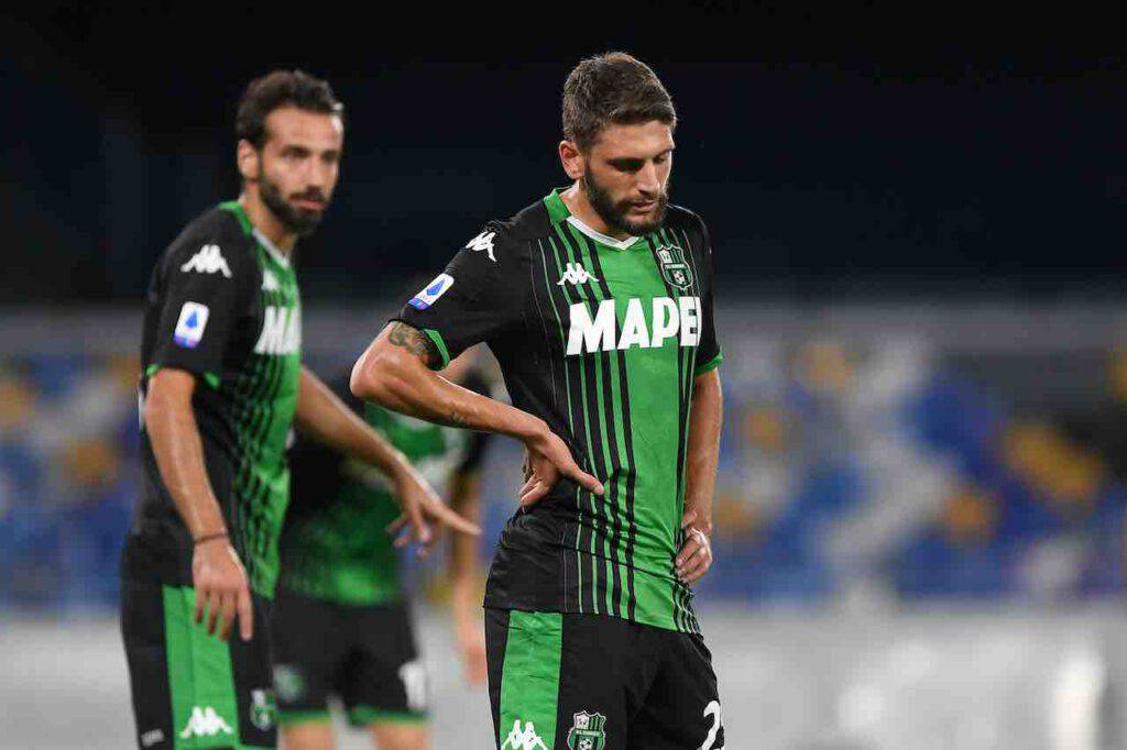 Napoli-Sassuolo, 4 gol annullati ai neroverdi (Getty Images)