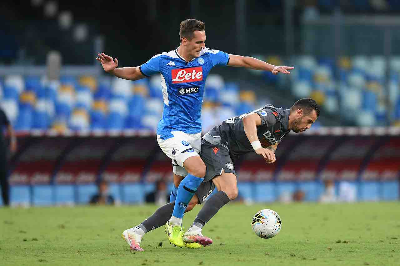 Napoli, addio Milik. Le condizioni per la cessione (Getty Images)