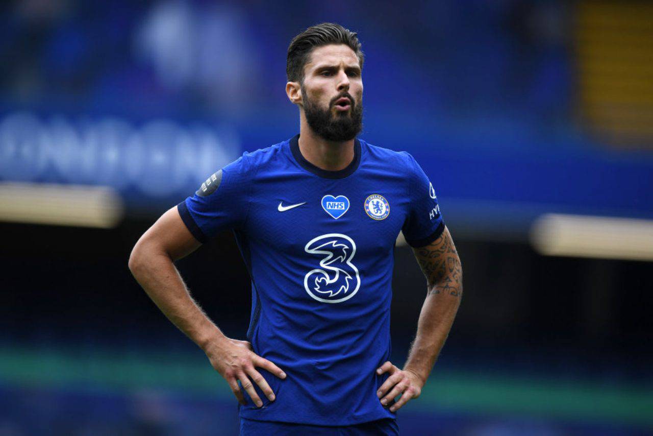 Olivier Giroud ha deciso il suo futuro: rimanere al Chelsea (Getty Images)