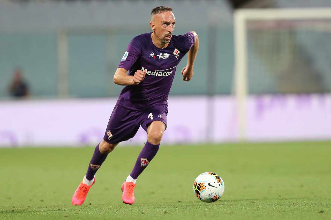 Ribery Fiorentina Infortunio