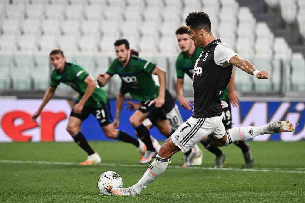 Rigore Ronaldo Juventus-Atalanta (Getty Images)