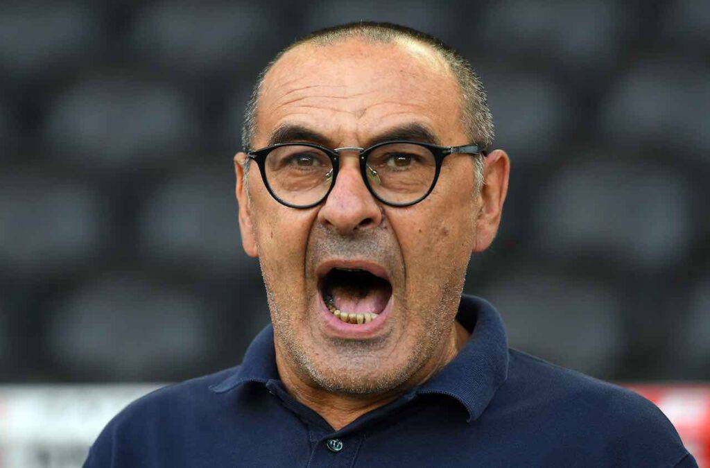 Sarri sotto accusa dai tifosi della Juventus (Getty Images)