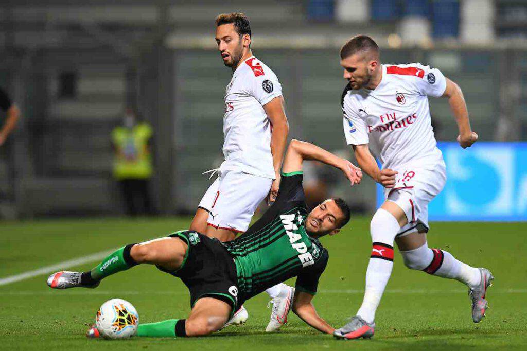 Sassuolo-Milan, gli highlights della gara (Getty Images)