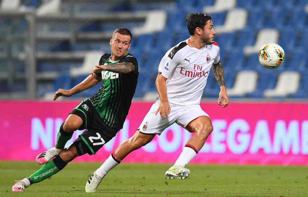 Sassuolo-Milan, la sintesi del match (Getty Images)