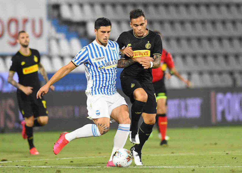 Spal-Inter, contatto da moviola (Getty Images)