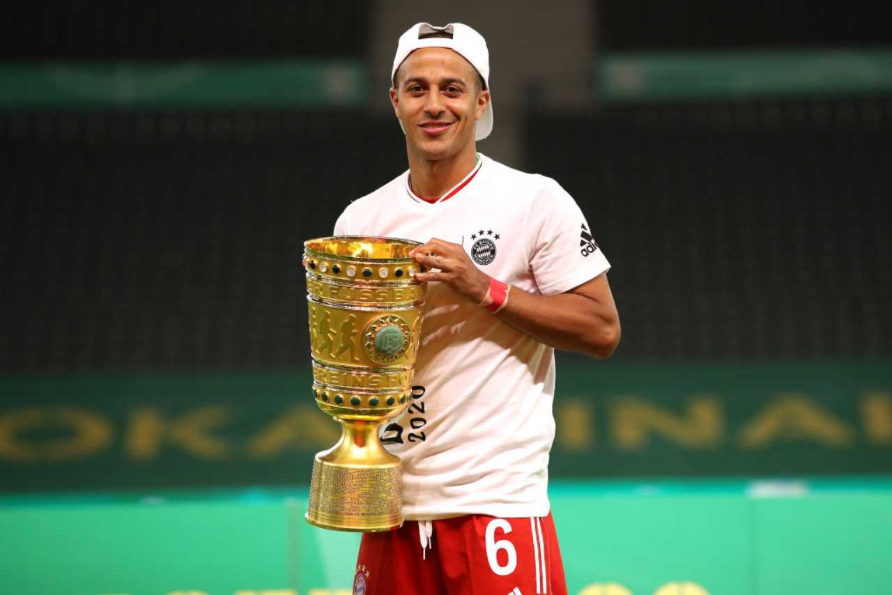 Thiago Alcantara, ci prova la Juventus (Getty Images)