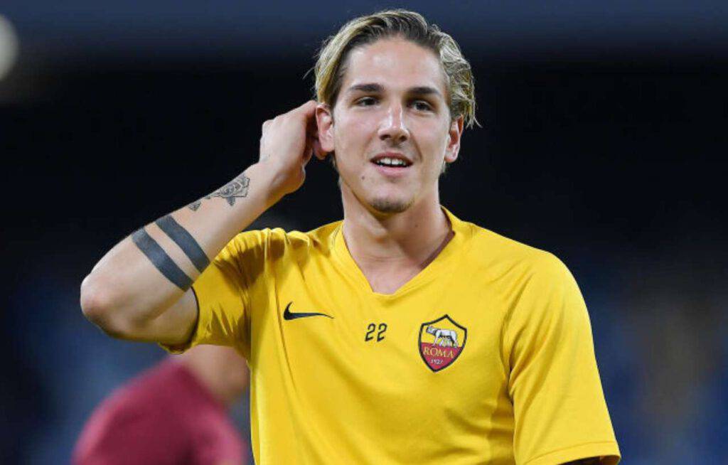 Zaniolo, ironia sui presunti flirt dell'attaccante giallorosso (Getty Images)