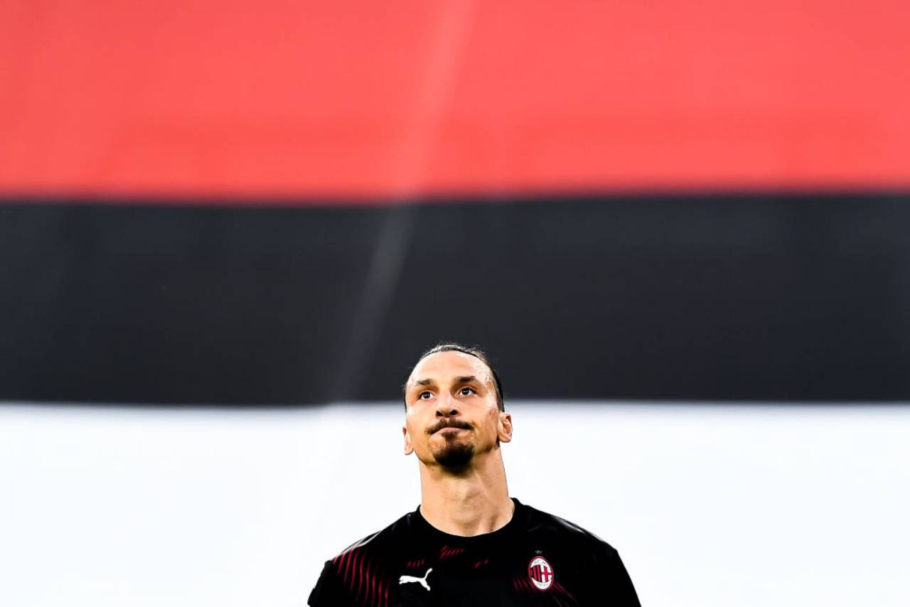 Zlatan Ibrahimovic, si lavora per il rinnovo del contratto (Getty Images)