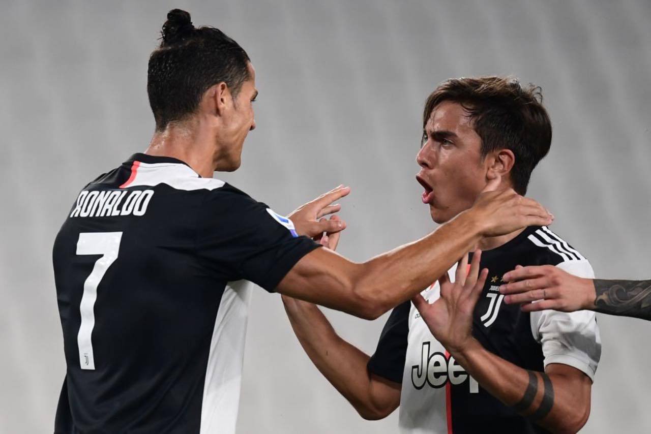 Cristiano Ronaldo esalta Dybala: "Che feeling. Gol su punizione ci voleva" (Getty Images)