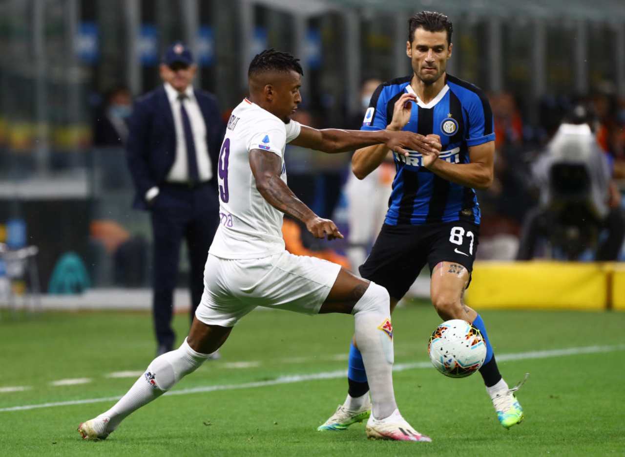 Inter-Fiorentina 0-0, super Terracciano: nerazzurri terzi. Match point Juve (Getty Images)