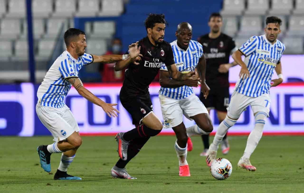 Spal-Milan: Vicari autorete fatale, pareggio inutile per entrambe (Getty Images)