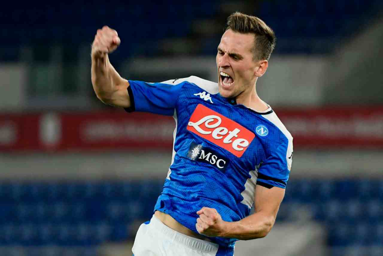 Milik vuole la Juventus