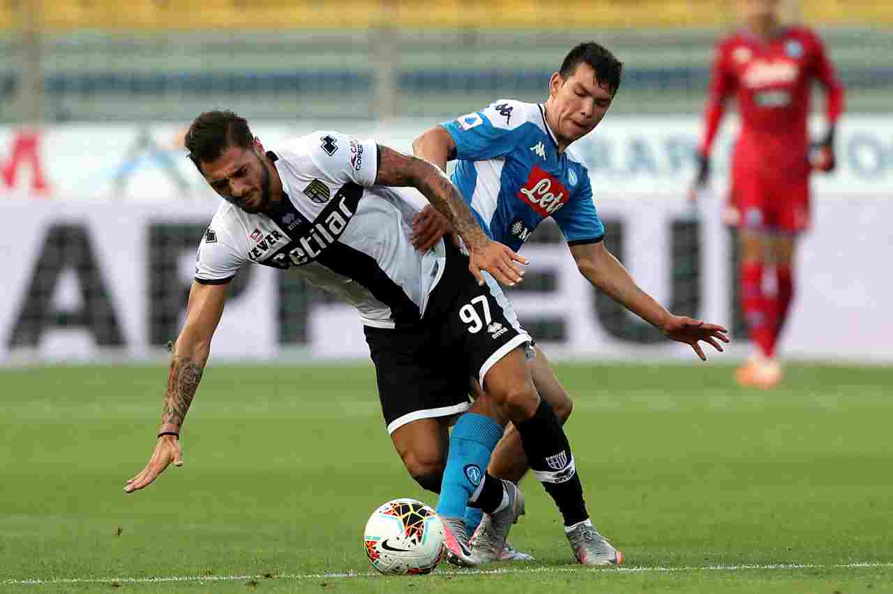 Serie A, highlights Parma-Napoli: gol e sintesi partita