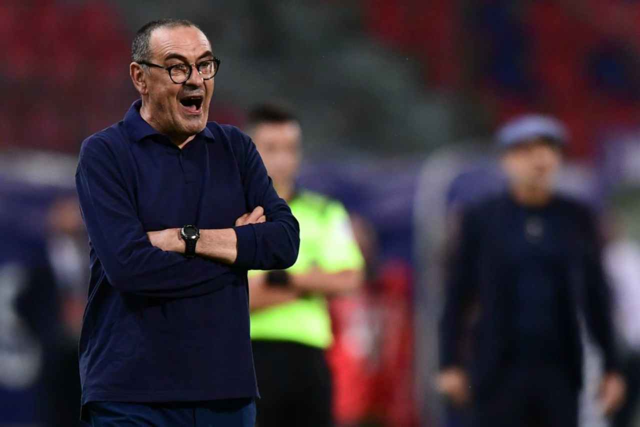 Maurizio Sarri, allenatore della Juventus