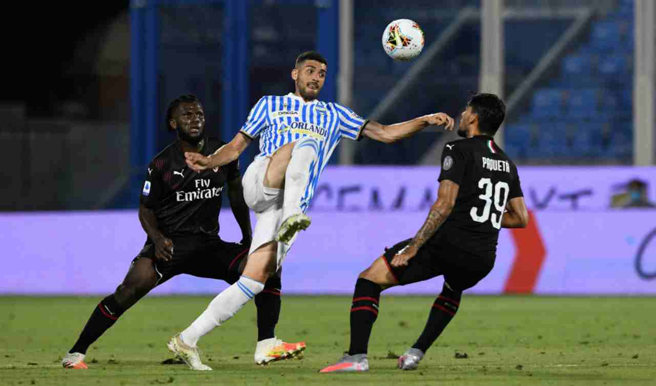 Moviola Spal-Milan: gol annullato a Calhanoglu, espulso D'Alessandro - Foto