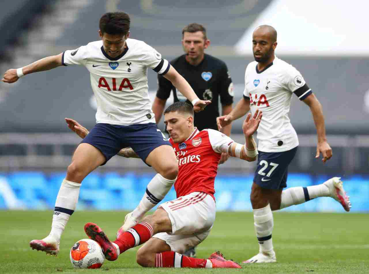 Premier League: al Tottenham il derby con l'Arsenal, crolla l'Everton di Ancelotti