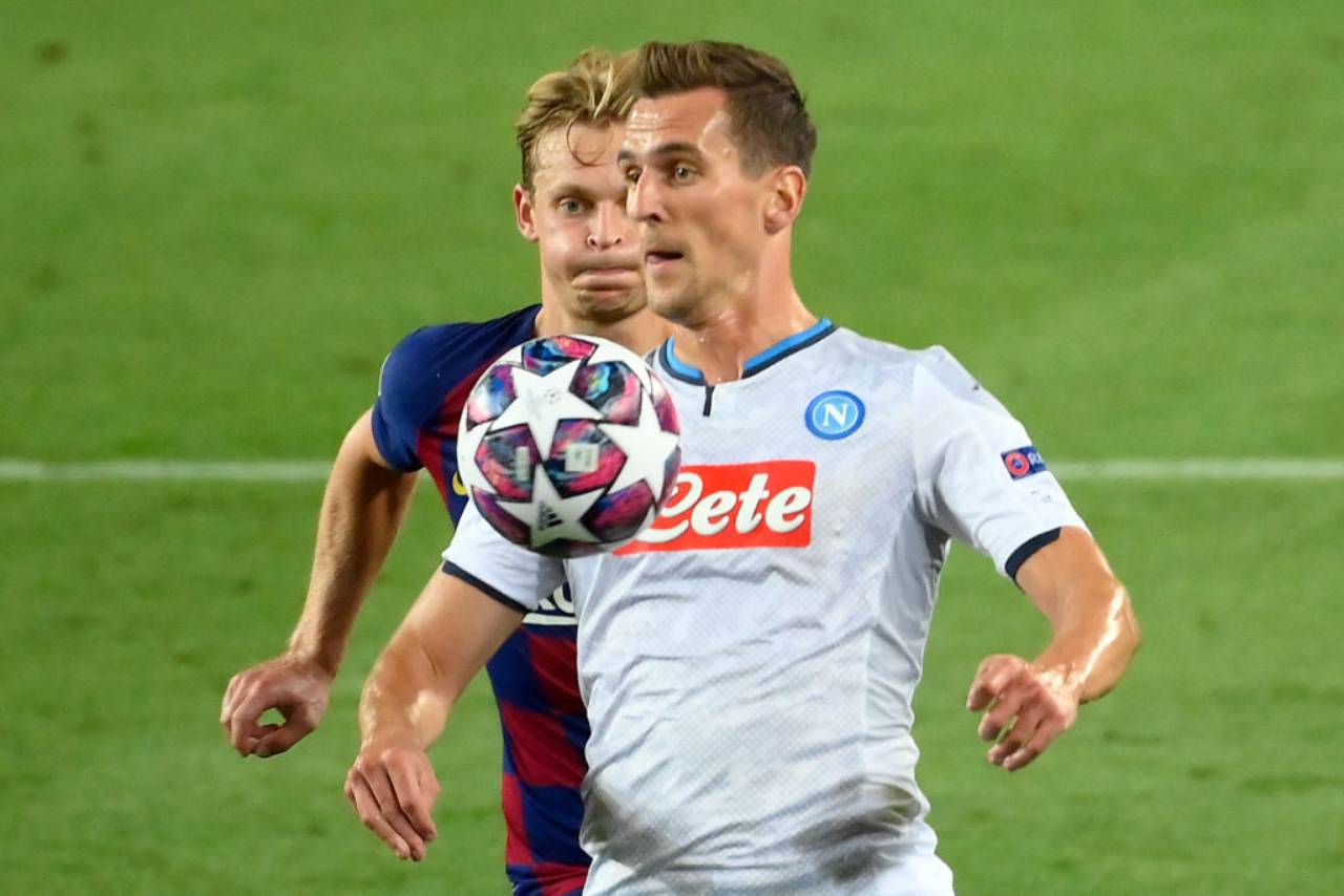 Arkadiusz Milik, la Juventus tenta il tutto per tutto per assicurarsi l'attaccante del Napoli (Getty Images)