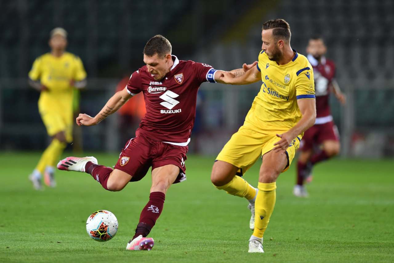 Andrea Belotti, su di lui ci sono l'Inter ed il Manchester United (Getty Images)