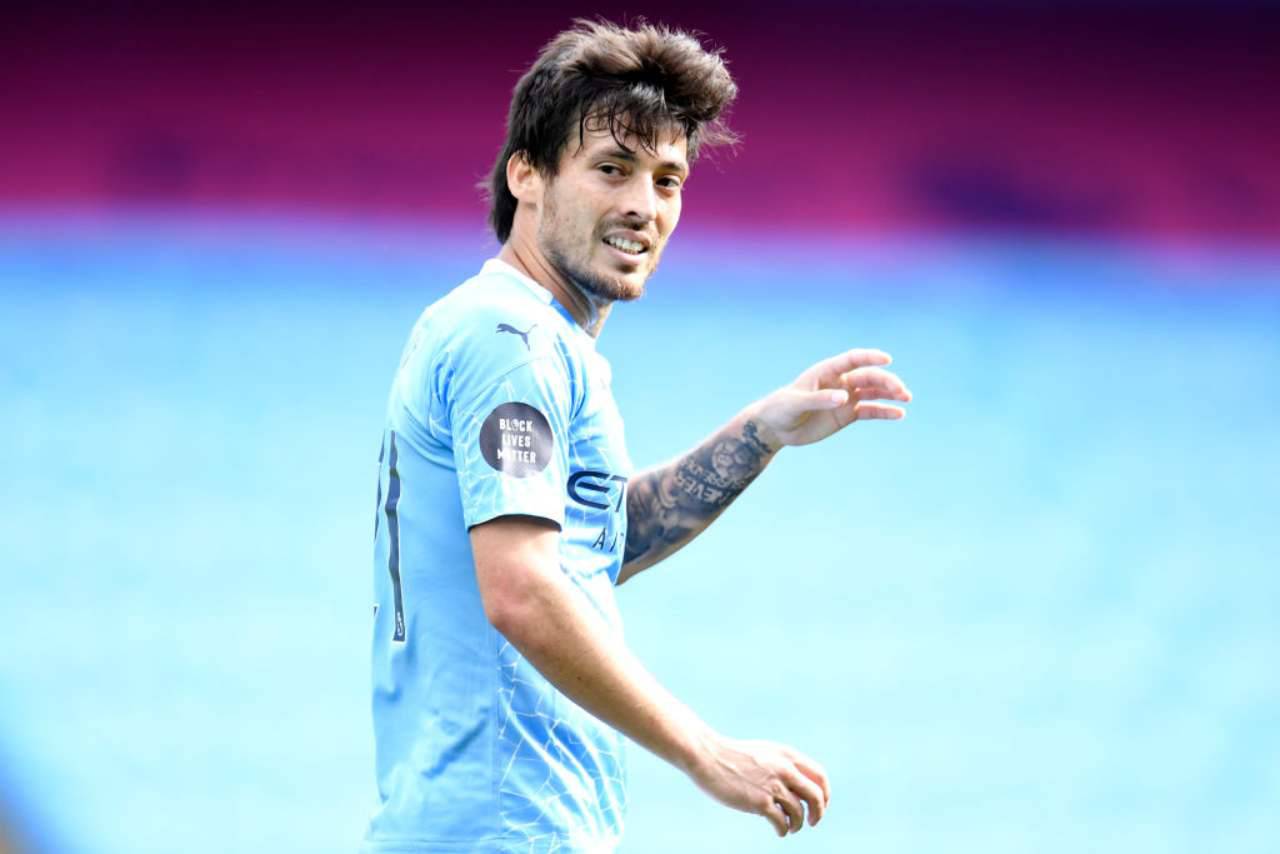 David Silva, la rabbia di Tare con il giocatore (Getty Images)