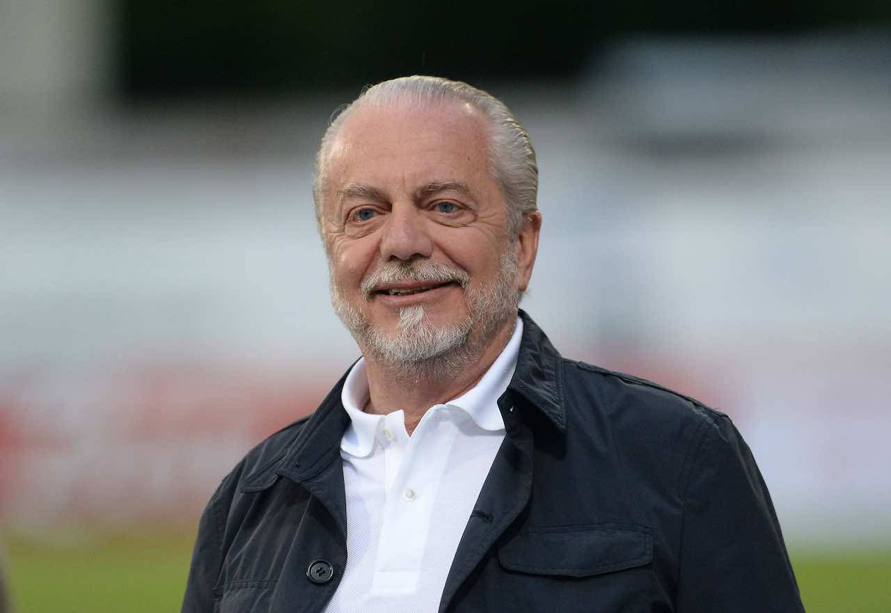 De Laurentiis, la richiesta dei tifosi su Messi (Getty Images) 