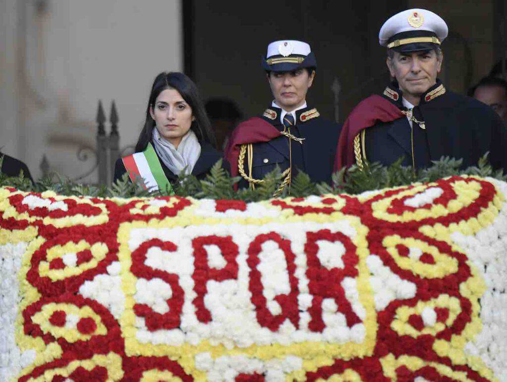 Friedkin a Roma, il saluto di Virginia Raggi (Getty Images)