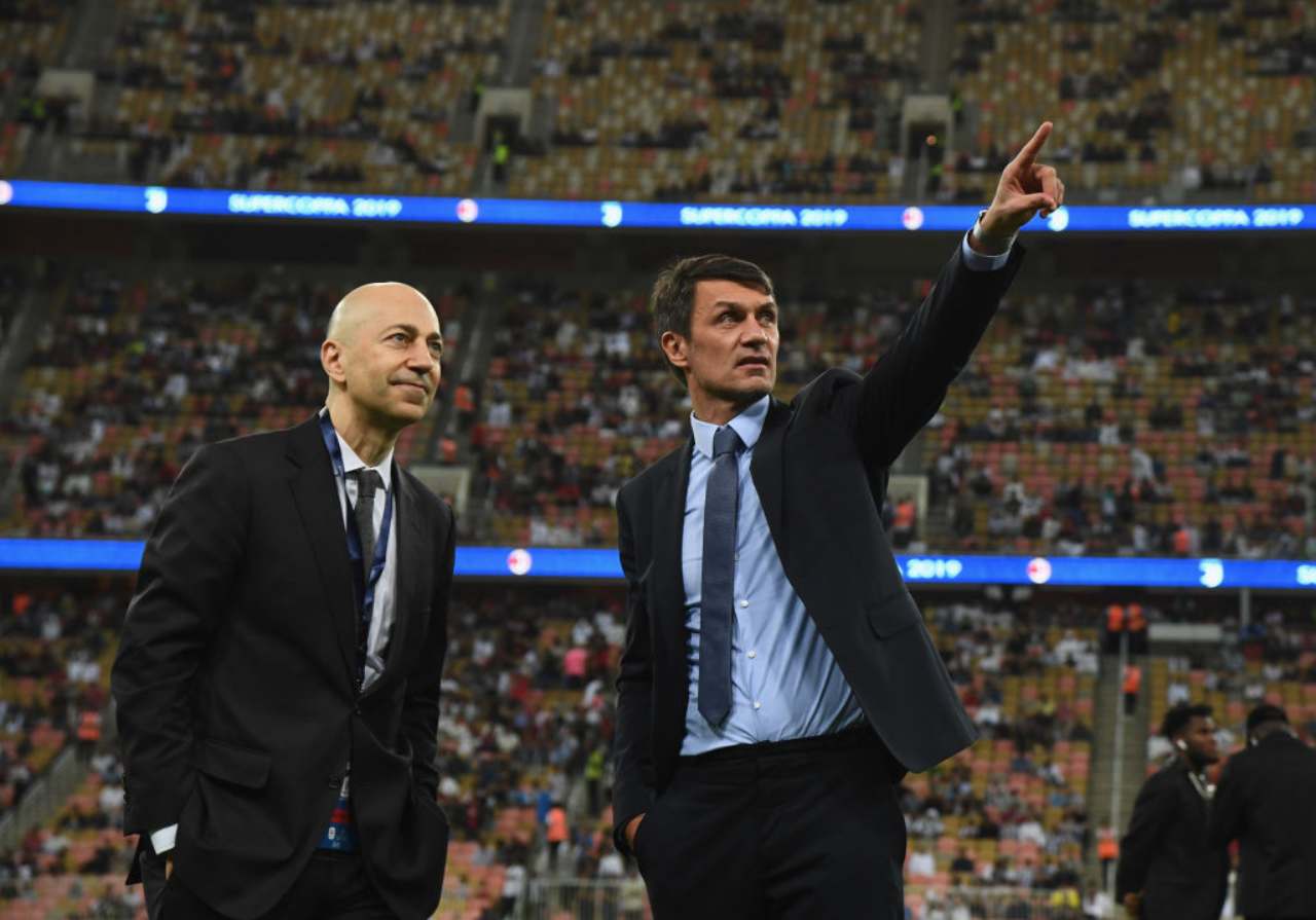 Ivan Gazidis e Paolo Maldini (Getty Images)