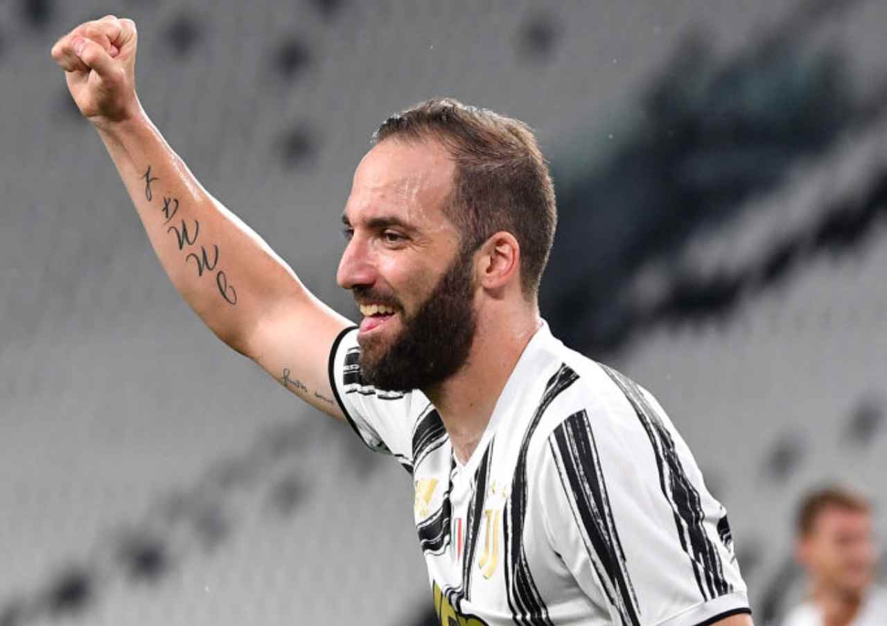 Juventus, Higuain testimonial della seconda maglia (Getty Images)