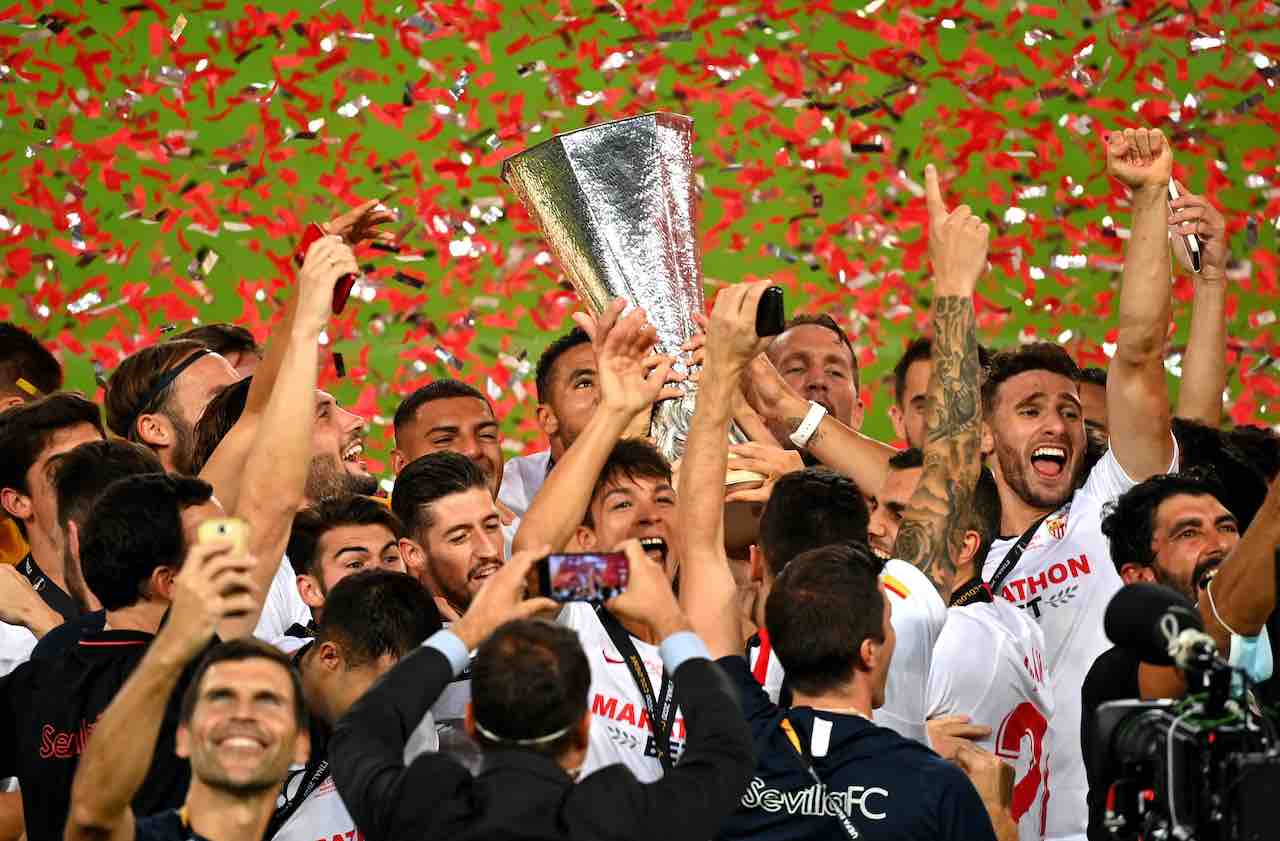 Il Siviglia vince la sesta Europa League (Getty Images)