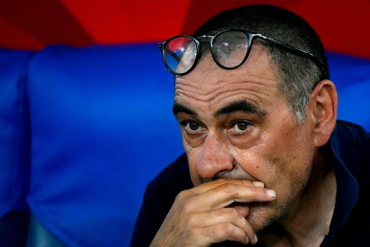 Sarri, solo Bonucci lo saluta sui social (Getty Images)