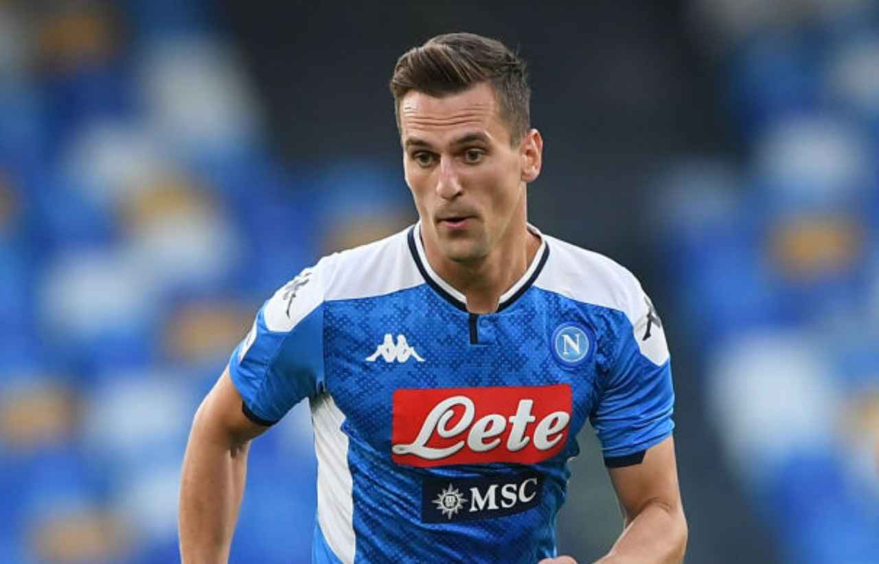 Milik, primi contatti con il Tottenham (Getty Images)