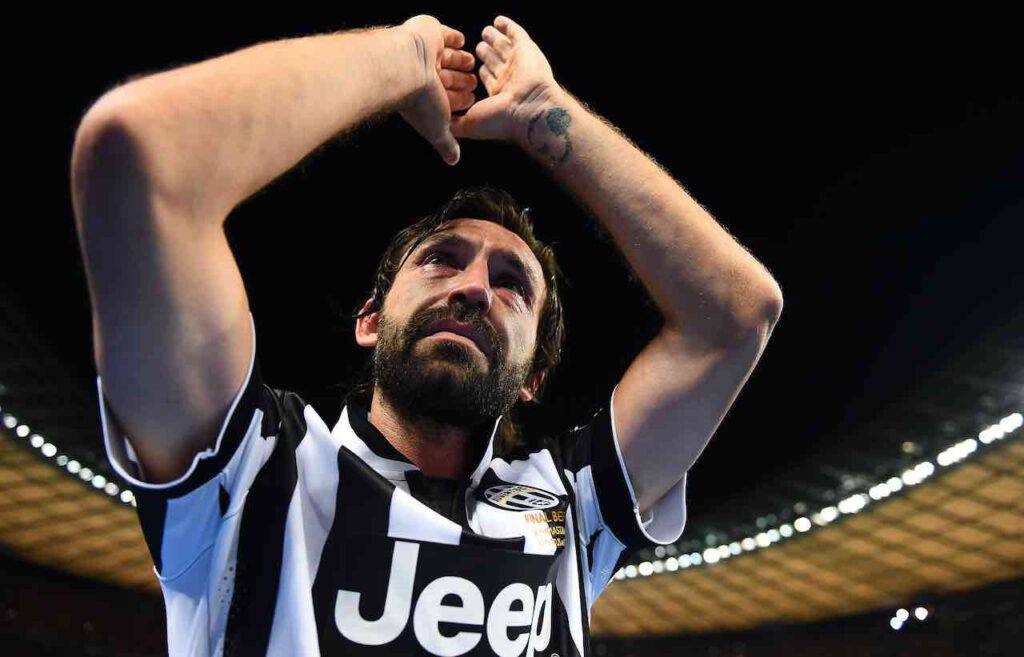 Pirlo, quante soddisfazioni con la maglia della Juventus (Getty Images)