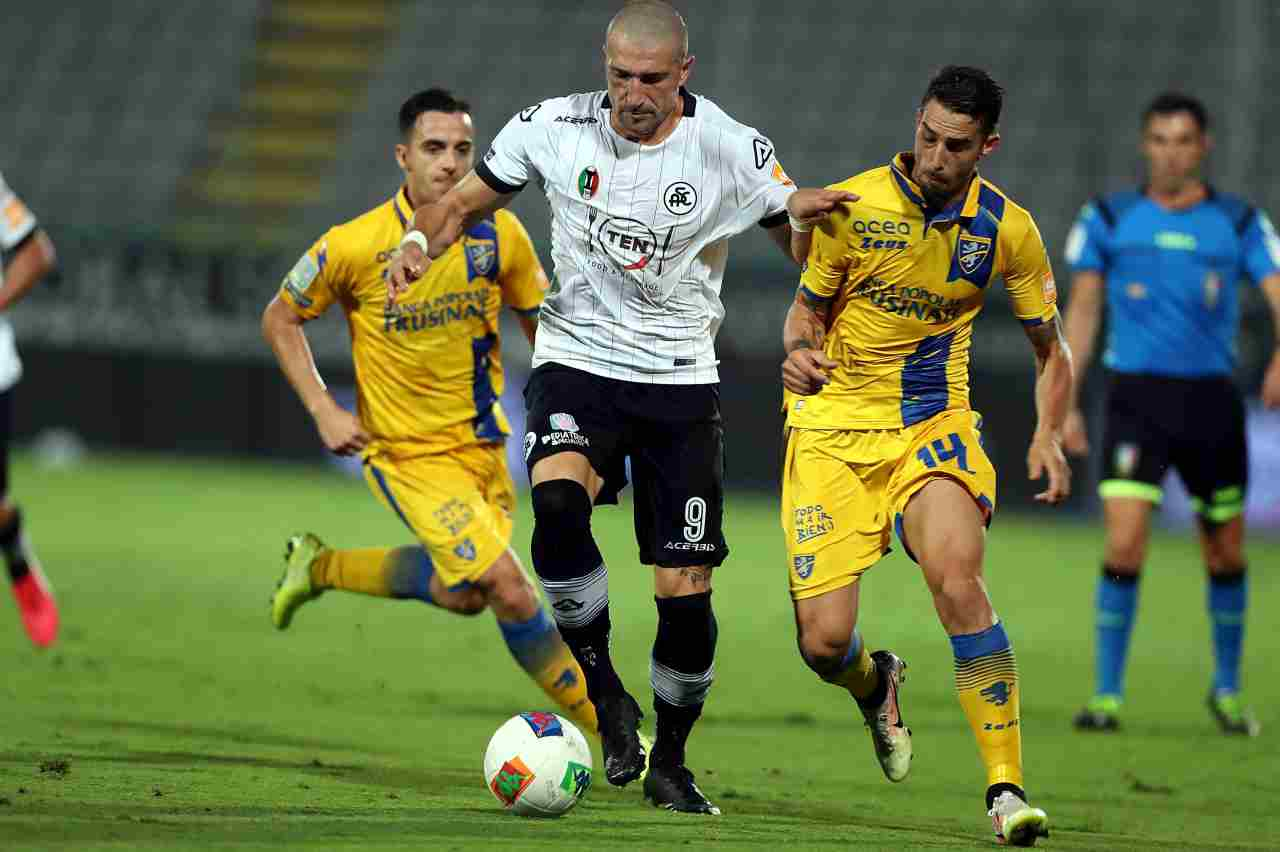 spezia frosinone