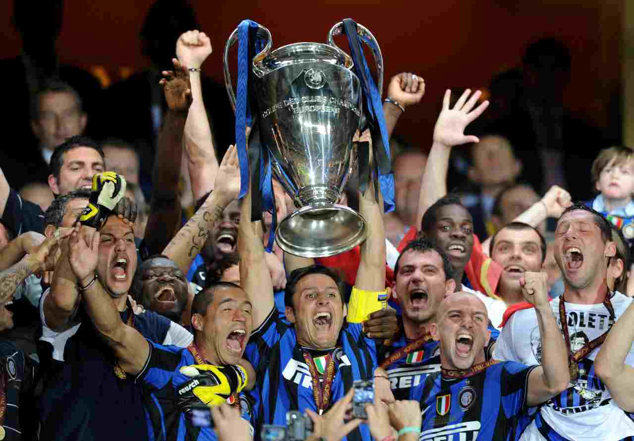 Inter, le finali in Champions League