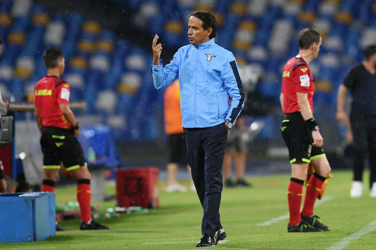 Il tecnico della Lazio, Simone Inzaghi, parteciperò ufficialmente alla prossima edizione della Champiosn league (Getty Images)