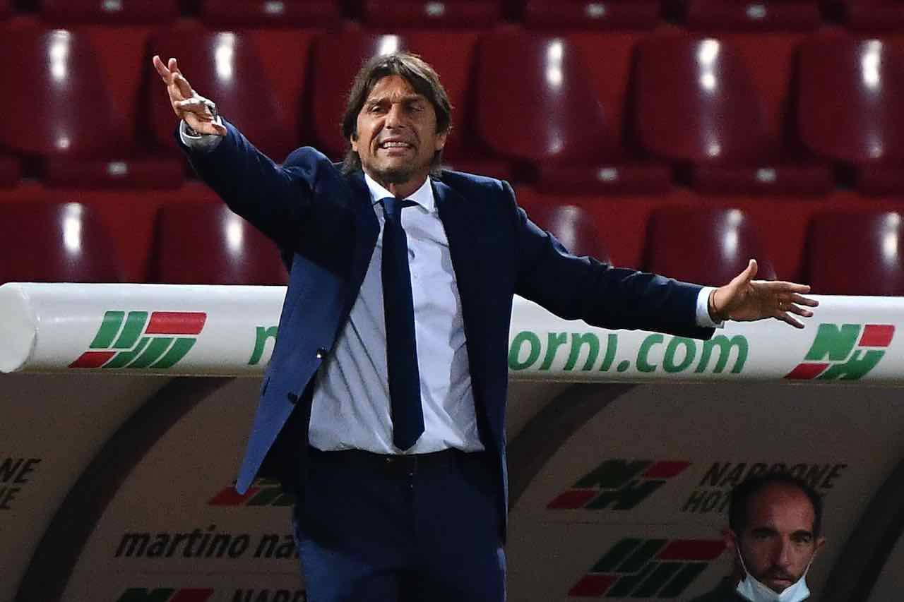 Botta e risposta fra Conte e Bonan su Sky Sport (Getty Images)