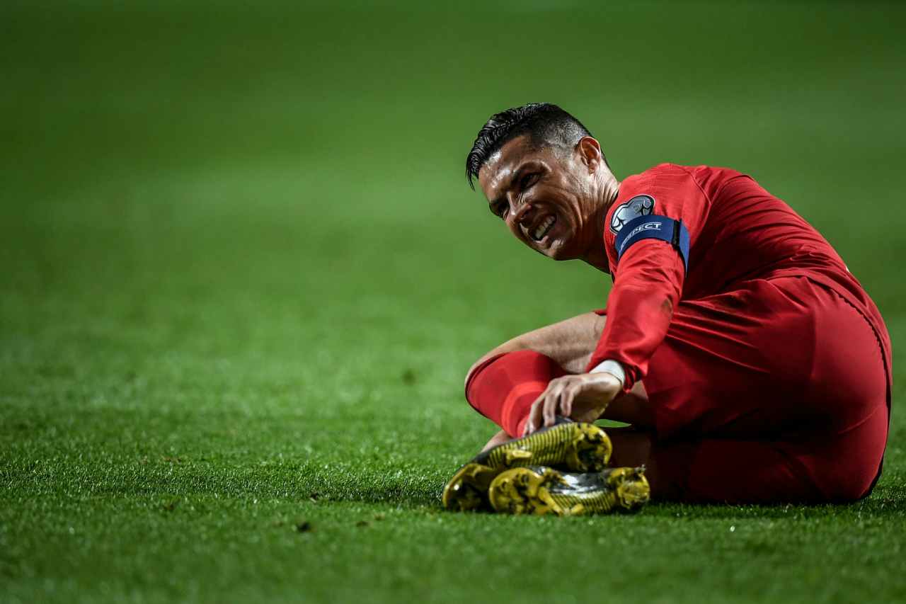 cristiano ronaldo infortunio portogallo