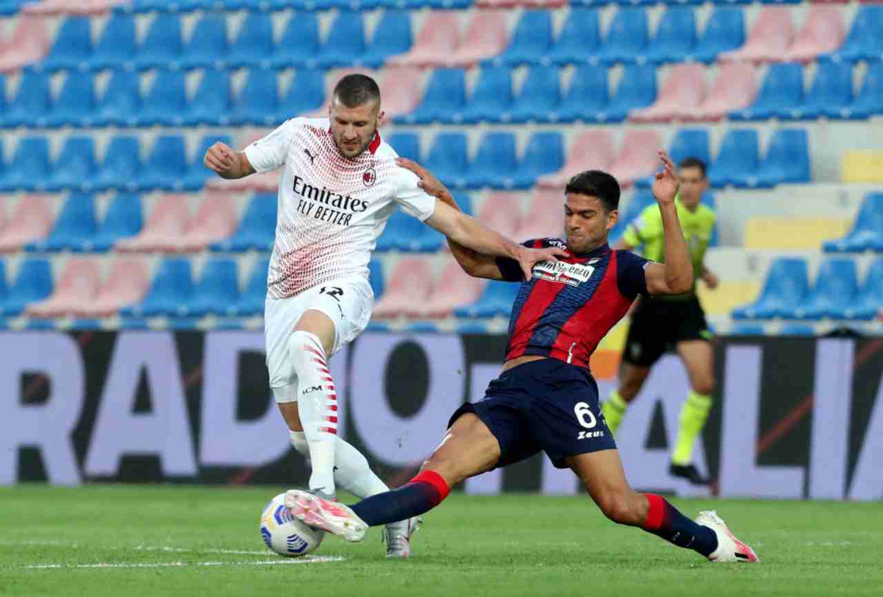 Milan-Crotone precedenti 